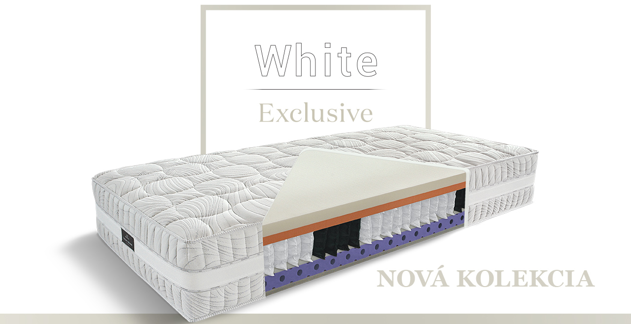 kolekcia matracov white exclusive, luxusné matrace materasso