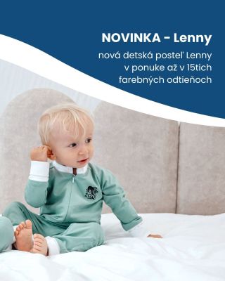 NOVINKA - hravá detská posteľ Lenny od @materassoslovakia 🛏 ✨Praktická, pohodlná a s nadčasovým dizajnom. Navrhnutá tak,...